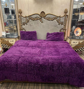 Shaggy 4PC Razai set-Purple